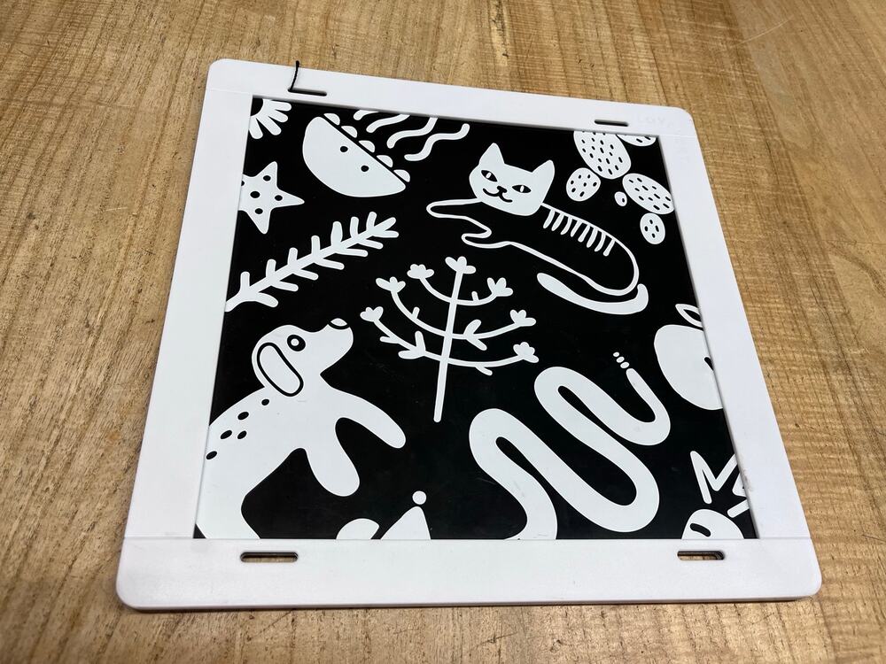 Lovevery High Contrast Vision Board and Mirror 0-3mo